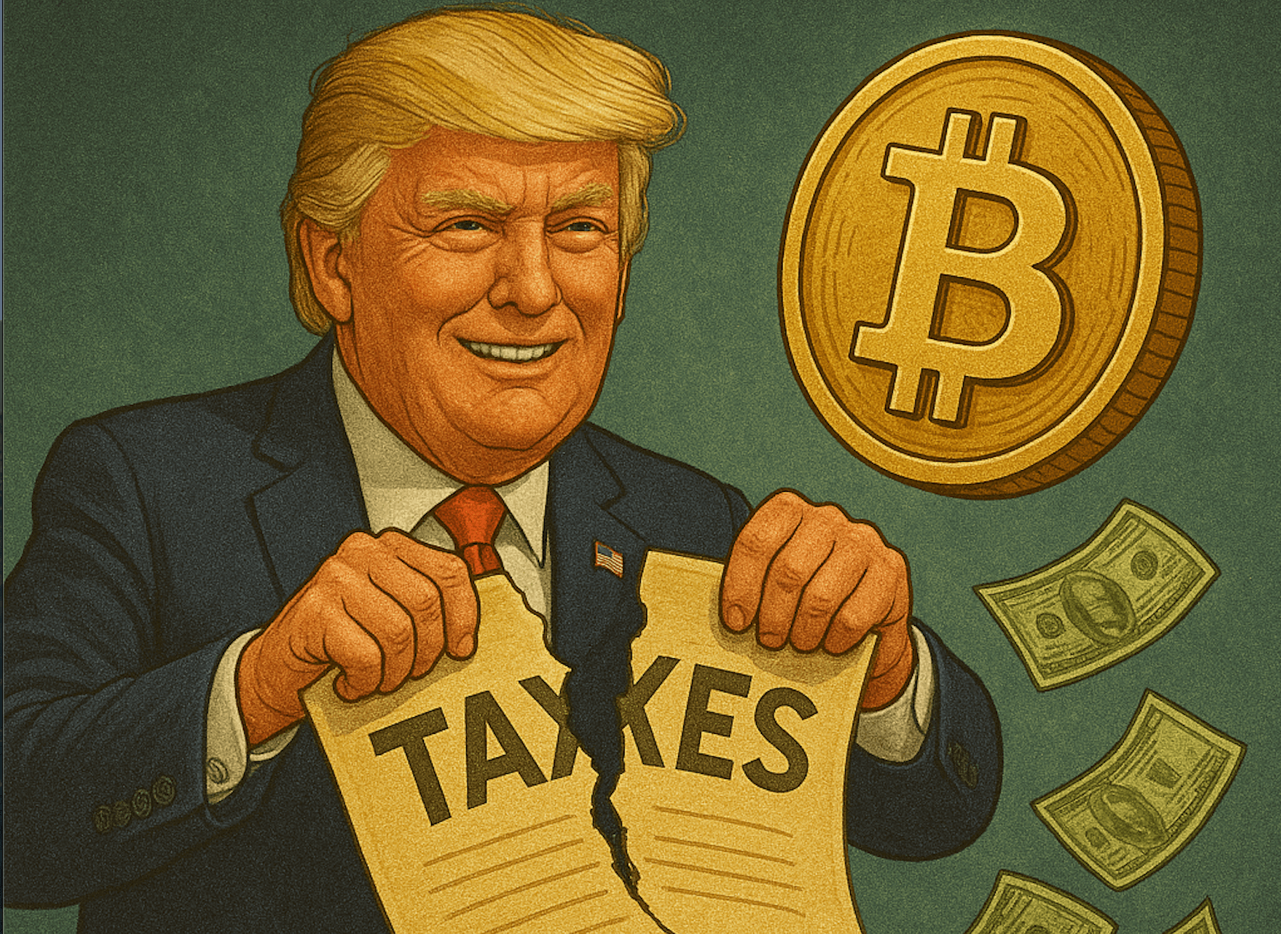 The chances that Trump will reduce (or completely remove) taxes on crypto